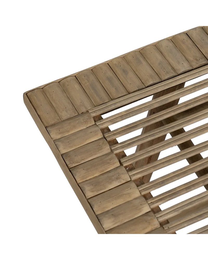 S/2 MESITAS NATURAL BAMBÚ 60 X 32 X 41 CM