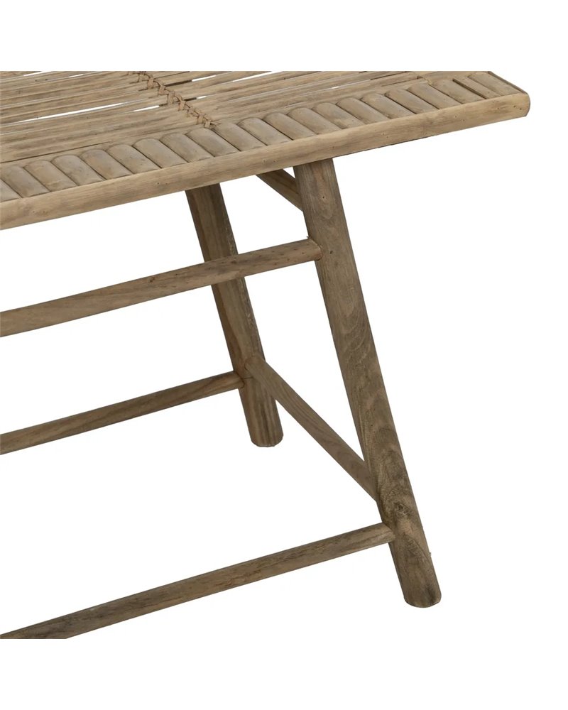 S/2 MESITAS NATURAL BAMBÚ 60 X 32 X 41 CM