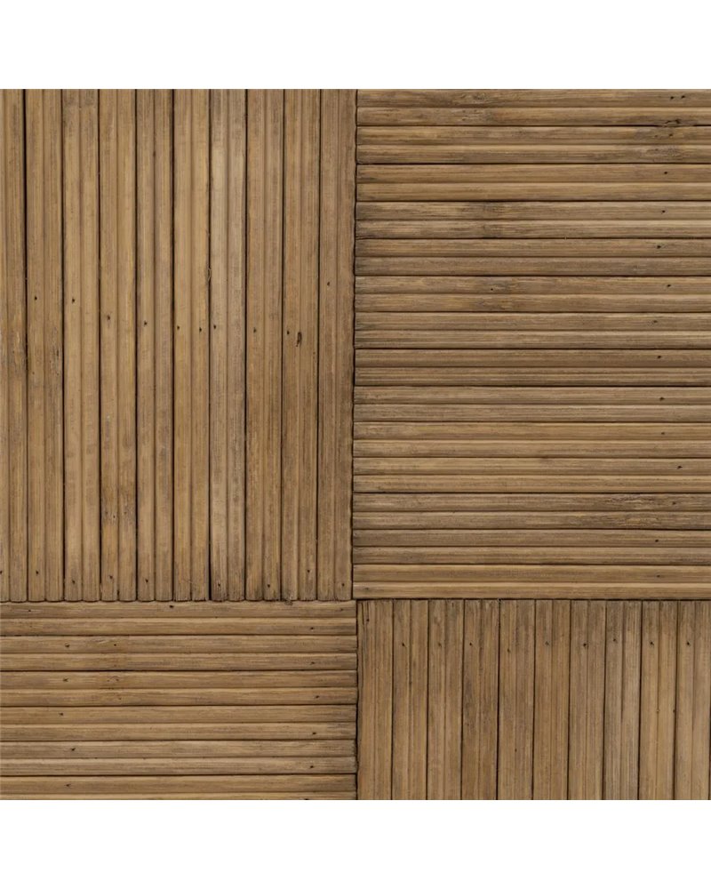 S/2 MESITAS NATURAL BAMBÚ 32,50 X 32,50 X 70 CM