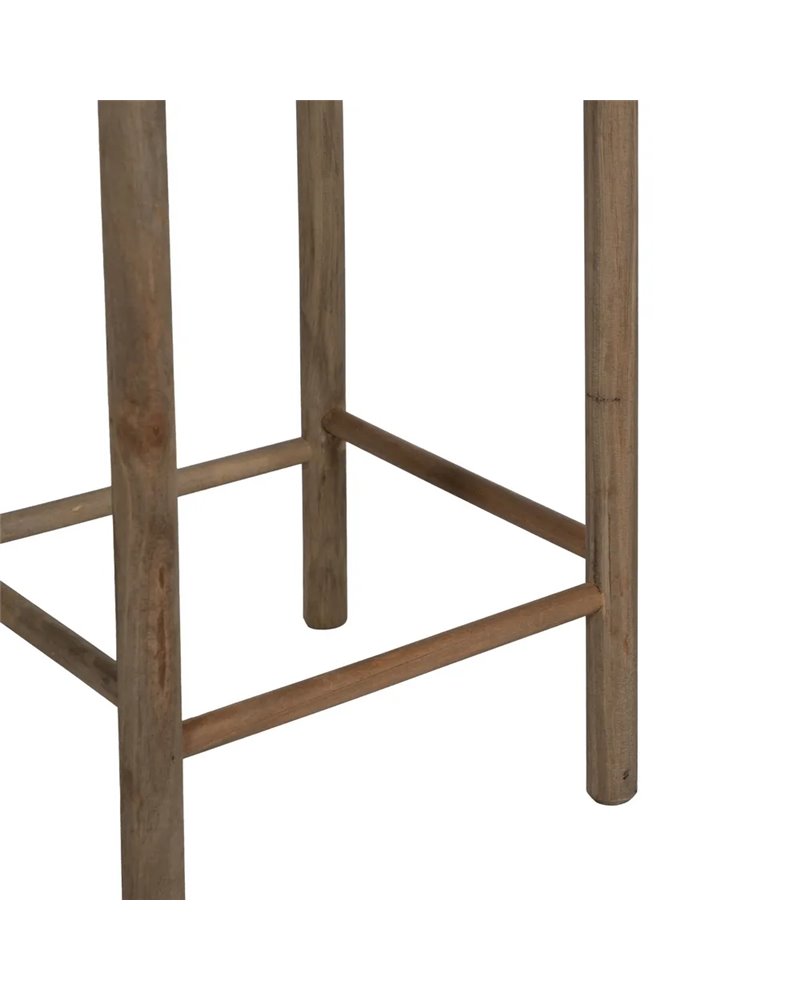 S/2 MESITAS NATURAL BAMBÚ 32,50 X 32,50 X 70 CM