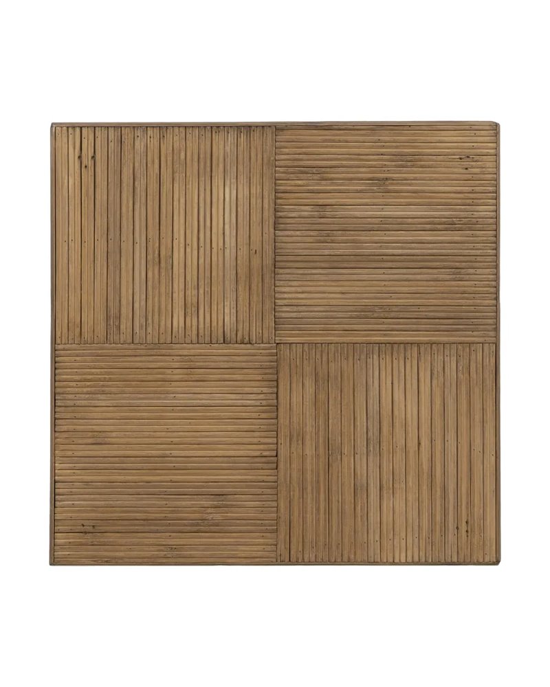 S/2 MESITAS NATURAL BAMBÚ 32,50 X 32,50 X 70 CM