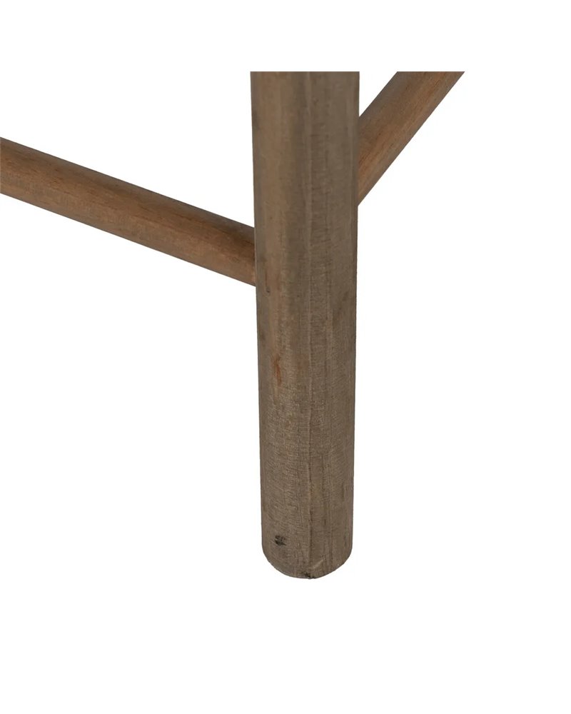 S/2 MESITAS NATURAL BAMBÚ 32,50 X 32,50 X 70 CM