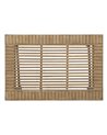 S/3 MESITAS NATURAL BAMBÚ 57 X 38 X 55 CM