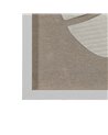 CUADRO HOJAS 2/M BLANCO PS-CRISTAL 50 X 3 X 80 CM