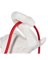 LÁMPARA MESA ELEFANTE BLANCO POLIRESINA 27 X 13 X 24,50 CM