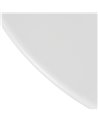 MESA AUXILIAR PLEGABLE BLANCO ACERO 70 X 70 X 72 CM