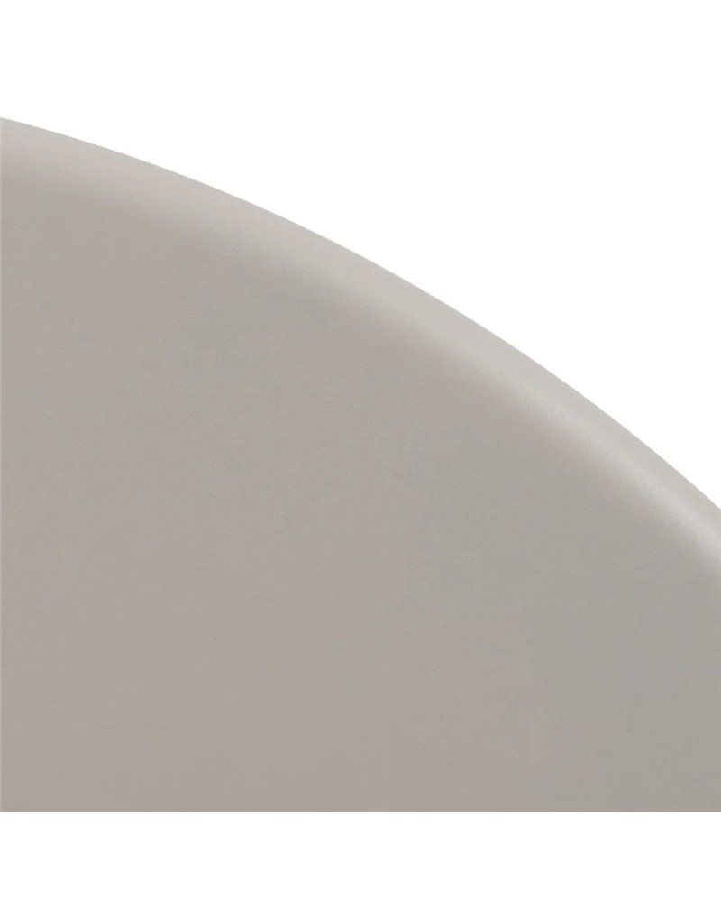 MESA AUXILIAR PLEGABLE TAUPE ACERO 70 X 70 X 72 CM