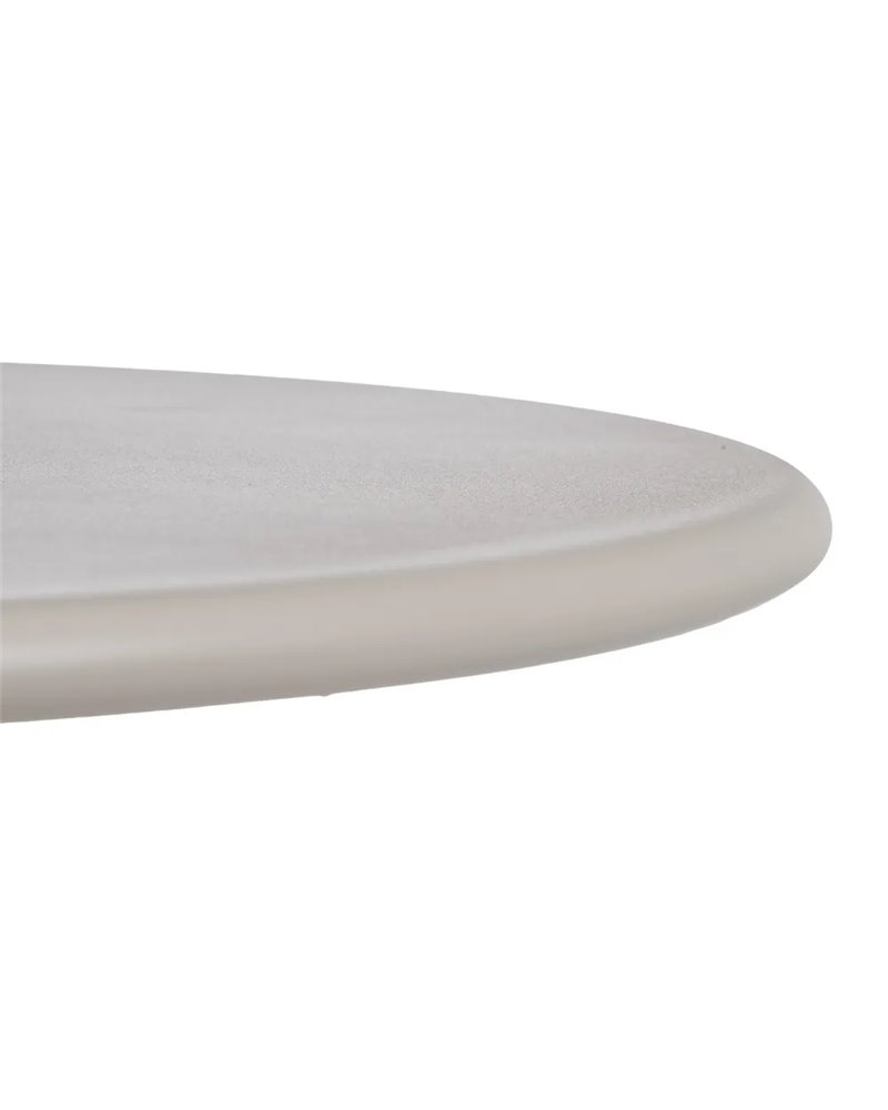 MESA AUXILIAR PLEGABLE TAUPE ACERO 70 X 70 X 72 CM