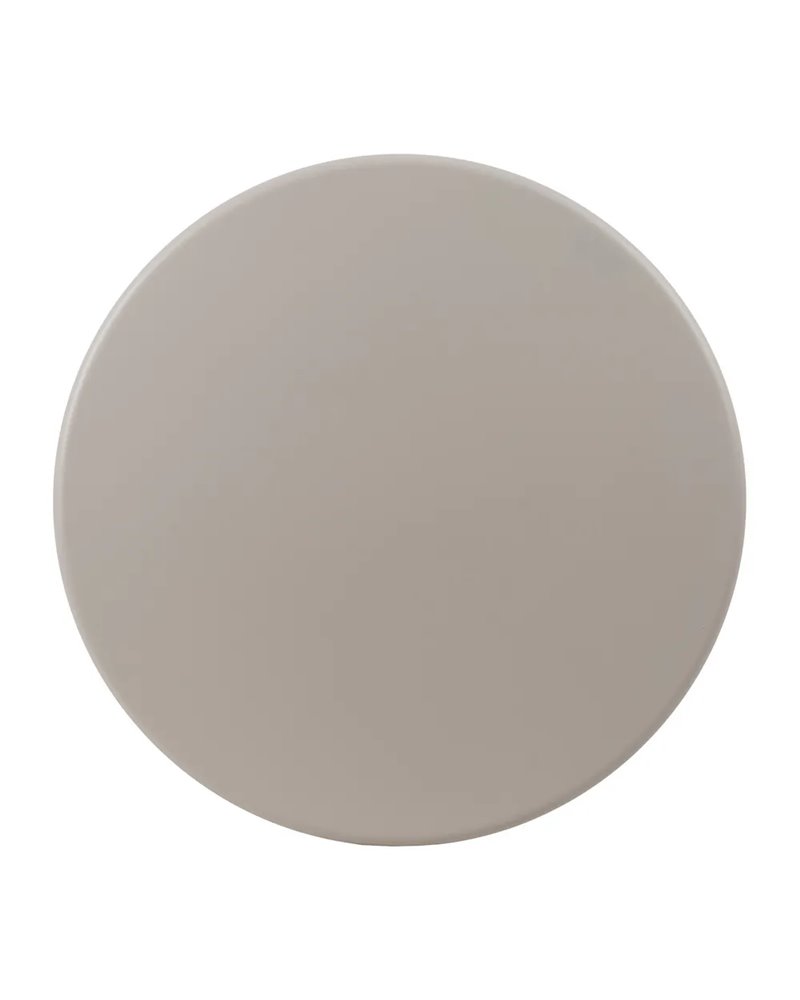 MESA AUXILIAR PLEGABLE TAUPE ACERO 70 X 70 X 72 CM