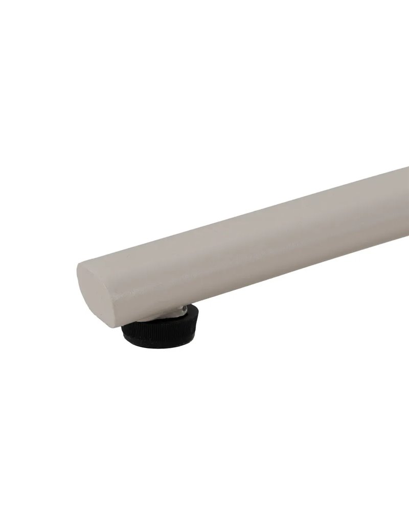 MESA AUXILIAR PLEGABLE TAUPE ACERO 70 X 70 X 72 CM