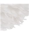 LÁMPARA SUELO BLANCO-ORO PLUMAS 68 X 40 X 175 CM