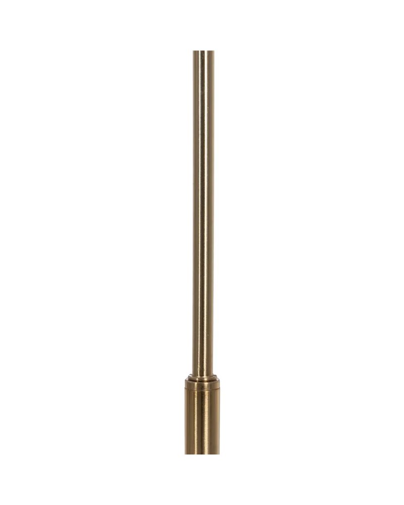 LÁMPARA SUELO BLANCO-ORO PLUMAS 68 X 40 X 175 CM