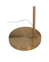 LÁMPARA SUELO BLANCO-ORO PLUMAS 68 X 40 X 175 CM