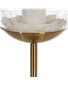LÁMPARA MESA ORO CRISTAL-METAL 15 X 15 X 41 CM