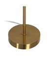 LÁMPARA MESA ORO CRISTAL-METAL 15 X 15 X 41 CM