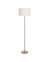 LÁMPARA SUELO BLANCO-ORO TEJIDO-METAL 40 X 40 X 146 CM