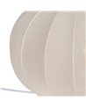 LÁMPARA MESA NATURAL-BEIGE METAL-TEJIDO 40 X 40 X 28,50 CM