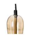 LÁMPARA TECHO CARAMELO METAL-CRISTAL 33 X 33 X 39,50 CM