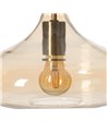 LÁMPARA TECHO CARAMELO METAL-CRISTAL 33 X 33 X 39,50 CM