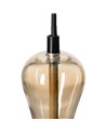 LÁMPARA TECHO CARAMELO METAL-CRISTAL 25,50 X 25,50 X 32 CM