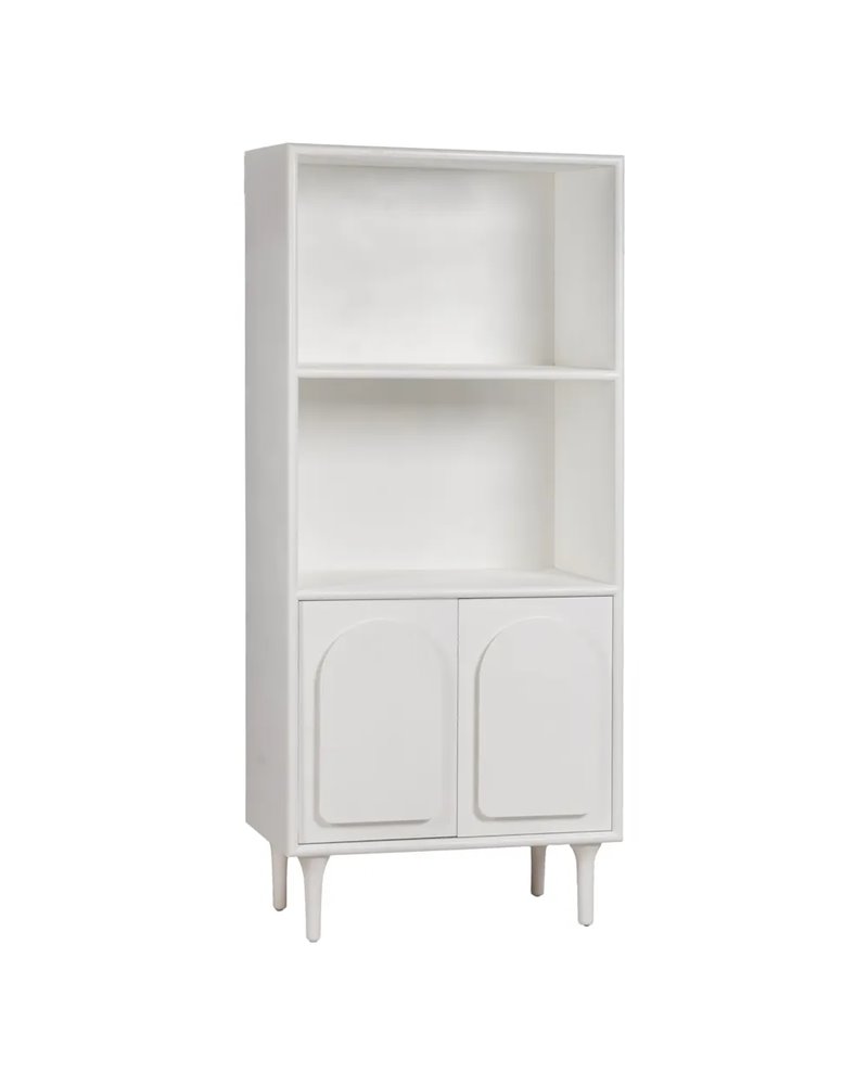 LIBRERÍA BLANCO DM-MADERA 80 X 40 X 175 CM