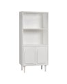 LIBRERÍA BLANCO DM-MADERA 80 X 40 X 175 CM