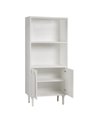 LIBRERÍA BLANCO DM-MADERA 80 X 40 X 175 CM