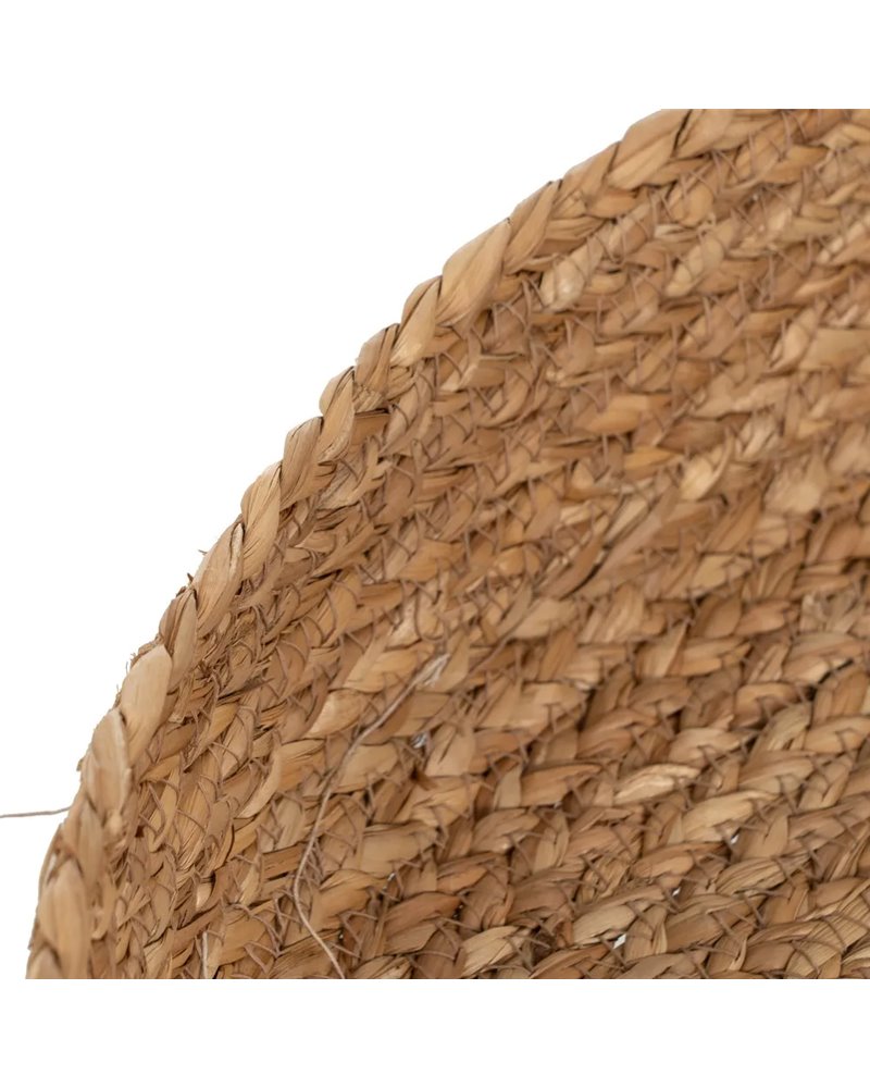 S/2 CESTA FIBRA NATURAL DECORACIÓN 48 X 32 X 18 CM