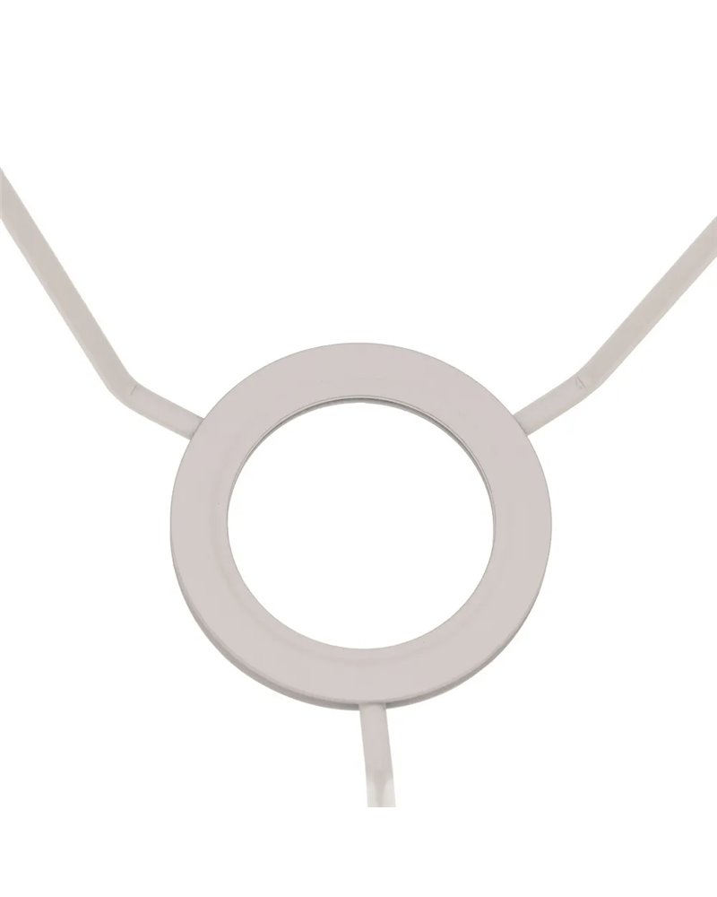PANTALLA BEIGE TEJIDO ILUMINACIÓN 50 X 50 X 38 CM