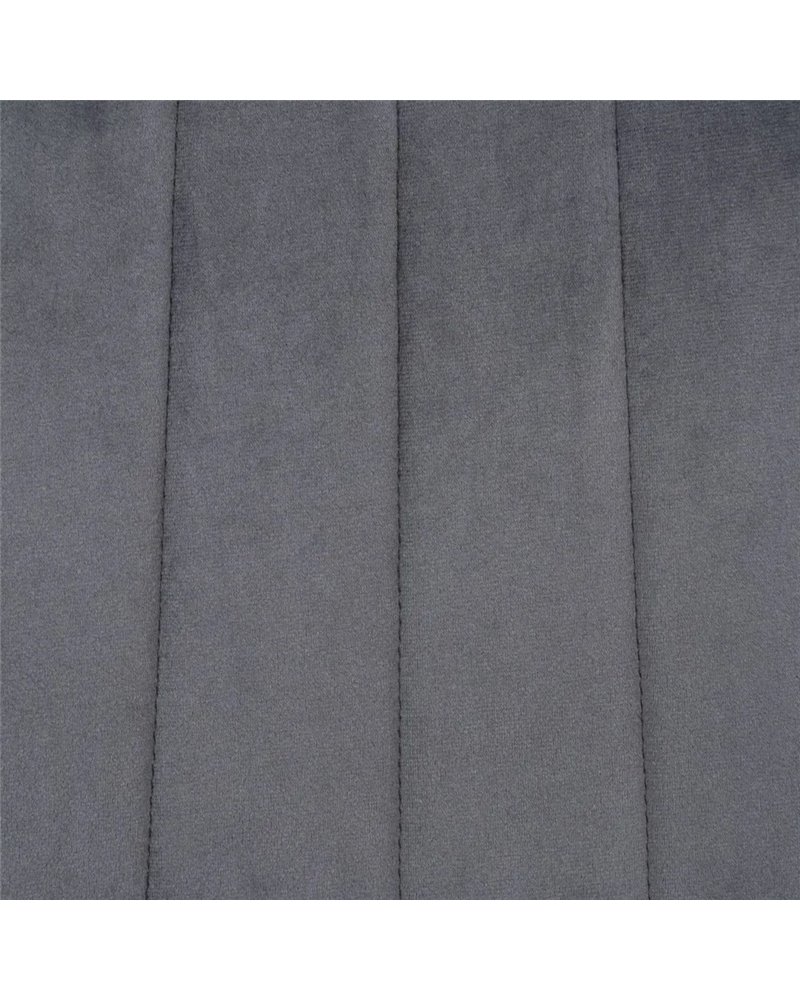 SILLA GRIS TERCIOPELO CONTRACT 45 X 51 X 88,50 CM