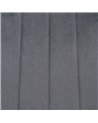 SILLA GRIS TERCIOPELO CONTRACT 45 X 51 X 88,50 CM