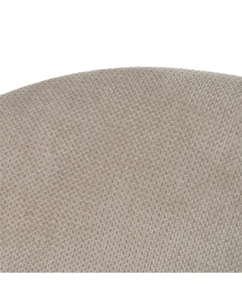SILLA BEIGE TEJIDO-METAL 54 X 60 X 78 CM