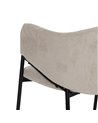 SILLA BEIGE TEJIDO-METAL 54 X 60 X 78 CM