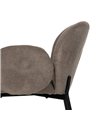SILLA TAUPE TEJIDO-METAL 66 X 60 X 79 CM