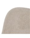 SILLA BEIGE GIRATORIO TEJIDO-METAL 62 X 65 X 82 CM