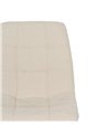 SILLA BLANCO TEJIDO-METAL CONTRACT 44 X 42 X 89 CM