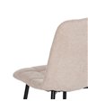 SILLA BEIGE TEJIDO-METAL CONTRACT 44 X 42 X 89 CM