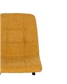 SILLA AMARILLO TEJIDO-METAL CONTRACT 44 X 42 X 89 CM