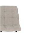 SILLA GRIS TEJIDO-METAL CONTRACT 44 X 42 X 89 CM