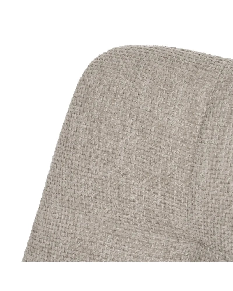 SILLA GRIS TEJIDO-METAL CONTRACT 44 X 42 X 89 CM