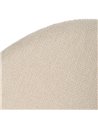 SILLA BLANCO TEJIDO-METAL CONTRACT 49 X 60 X 81 CM