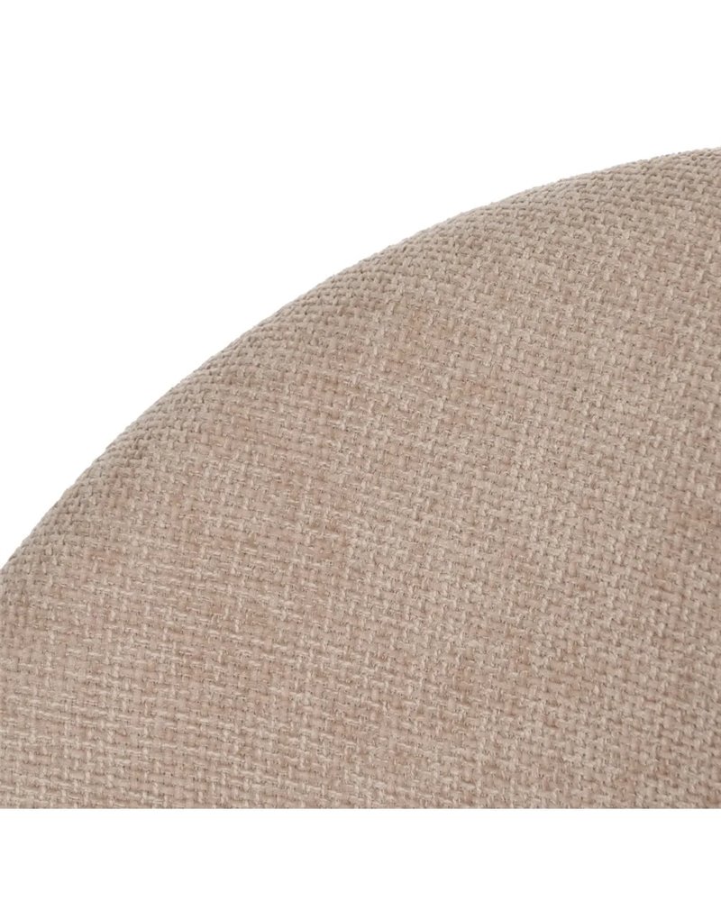 SILLA BEIGE TEJIDO-METAL CONTRACT 49 X 60 X 81 CM
