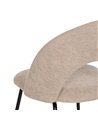 SILLA BEIGE TEJIDO-METAL CONTRACT 49 X 60 X 81 CM