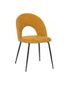 SILLA AMARILLO TEJIDO-METAL CONTRACT 49 X 60 X 81 CM
