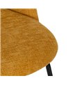 SILLA AMARILLO TEJIDO-METAL CONTRACT 49 X 60 X 81 CM