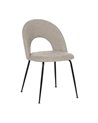 SILLA GRIS TEJIDO-METAL CONTRACT 49 X 60 X 81 CM