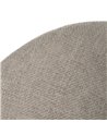 SILLA GRIS TEJIDO-METAL CONTRACT 49 X 60 X 81 CM