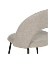 SILLA GRIS TEJIDO-METAL CONTRACT 49 X 60 X 81 CM