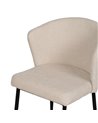 SILLA BLANCO TEJIDO-METAL CONTRACT 59 X 55 X 80 CM
