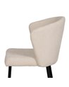 SILLA BLANCO TEJIDO-METAL CONTRACT 59 X 55 X 80 CM